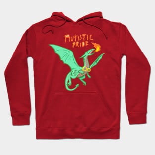 New Autistic Pride Dragon Hoodie